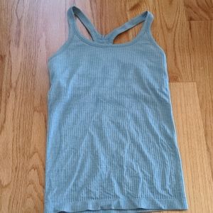 Lululemon ebb to street tank light blue size 4